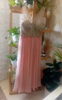 پیراهن مجلسی سایز ۴۲ تا ۴۴ سنگ دوزی