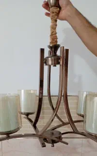 لوستر چهار شاخه
