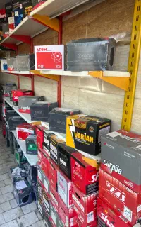 باطری ماشین چکی و با پیک و نصب رایگان در کل مشهد