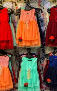 پوشاک تهرانی فر - سارافون مجلس دخترانه