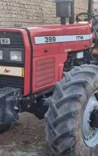 تراکتور 399 مدل اخر 99 جفت بیل دار