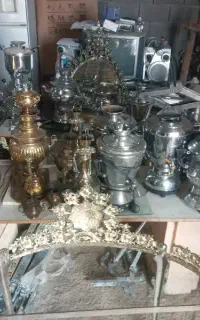 سماور اینه شمعدان