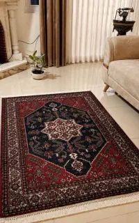 فرشینه طرح نگار سرخ (ضد لغزش)