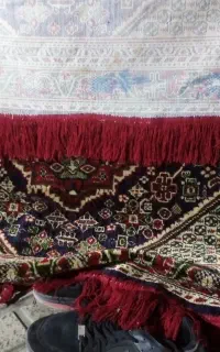 قالی دستباف ابریشم خالص
