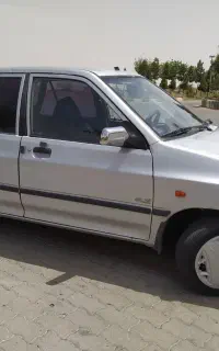پراید دوگانه دستی مدل 88 بی رنگ با سیستم