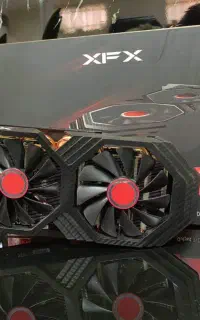 کارت گرافیک XFX RX580 OCپیچ پلمپ+کارتن