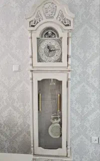 ساعت ایستاده چوب راش