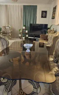 مبلمان استیل هفت نفر و ناهار خوری هشت نفره