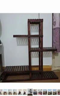 استند چوبی گل