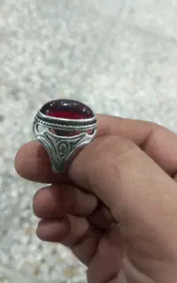 انگشتر عقیق سرخ