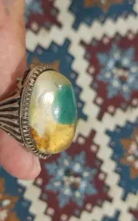 ۲تا انگشتر نقره کم عیار