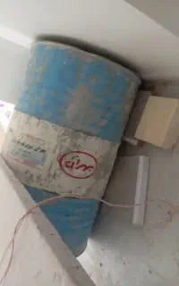 بشکه یکطرف بسته سالم جای آب