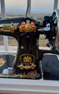 چرخ خیاطی اکبد تاحالا استفاده نشده