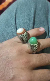 ۱۵عدد انگشتر جنس نقره روس
