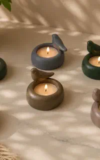 شمع وسنگ مصنوعی