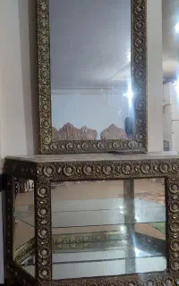 آینه و‌کنسول برنز