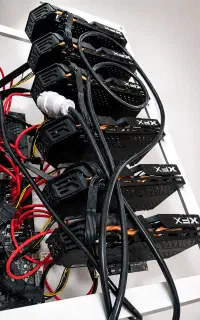 خریدار . فروش کارت گرافیک ریگ rx580 پاور خریداریم