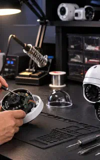 تعمیرات تخصصی دوربین مداربسته
