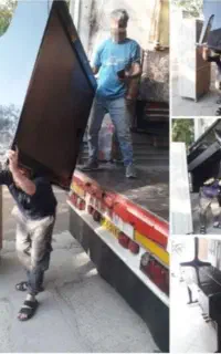 باربری حمل اثاثیه منزل اساس کشی خاور کارگر نیسان