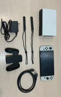 nintendo switch oled - نینتندو سوییچ اولد سفید