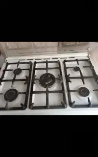 اجاق گاز طرح فر ۵شعله کف چدن