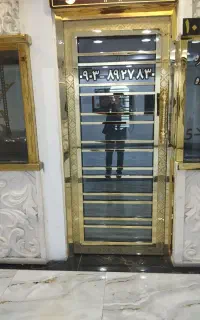 درب استیل ضدسرقت و ویترین طلا فروشی
