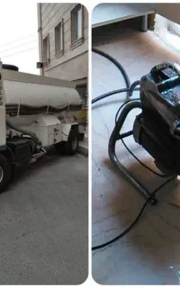 لوله بازکن تخلیه چاه پردیس کمرد خرمدشت سیاهسنگ