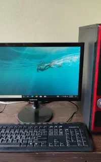 کامپیوترi3 نسل۶ رم۱۶ ddr4 هارد ۱ ترا و m2 گرافیک ۲