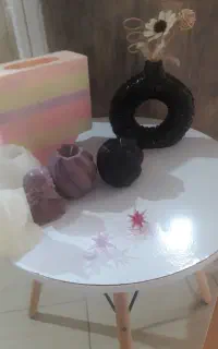قالب گلدان سیلیکونی دوناتی چروک