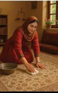 قالیشویی سهروردی اندیشه عباس آباد مطهری نیلوفر