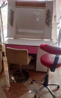 وسایل آرایشگاه کمت آینه دار صندلی