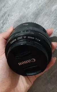 لنز 50mm f1.4 USM کنون/تمیزوسالم