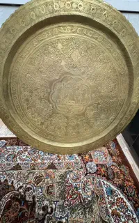سینی  برنجی