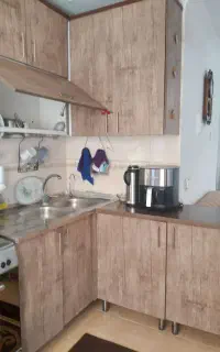 گاز و سینک و کابینت