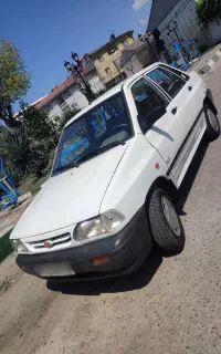 پراید مدل ۸۸ بی رنگ بی ضربه