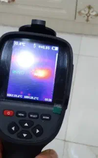 نشت یابی تشخیص ترکیدگی با دستگاه تصویری