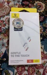 یک عدد کابل شارژر usb به c باسئوس