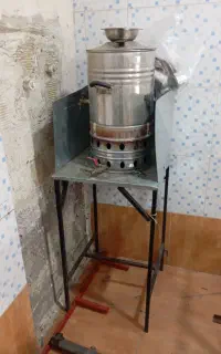 سماور بغل جاده