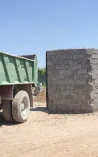 بار تک بنز شن و ماسه و قلوه درشت درشت ازخودکارگاه