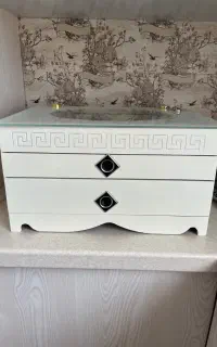 جعبه قاشق چنگال پایه دار