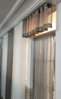 نصب پرده پانچ مینی مال پلیسه