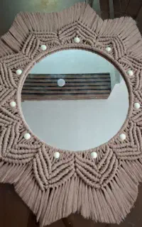 آینه  مکرومه