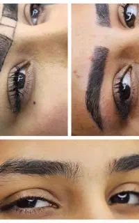 میکرو ابرو و شیدینگ لب