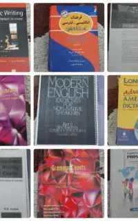 کتاب ها و دیکشنری زبان انگلیسی