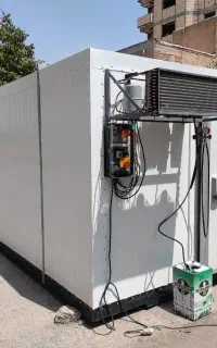 تعمیر یخچال سردخانه چیلر یخچال روباز شیر سردکن