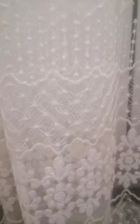 پرده پذیرایی خامه دوزی