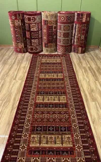 کناره فرش پله راهرو اشپزخانه طرح هریس  و لاکی