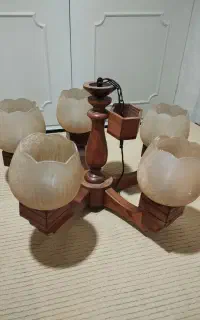 لوستر چوبی سالم ونو وغیره