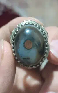 انگشتر سلیمانی تک چشم رکاب دست ساز عطف و محبت