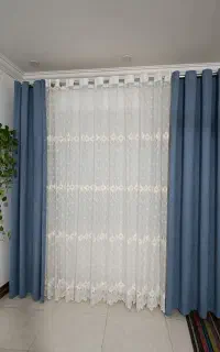 پرده کامل نو و تمیز